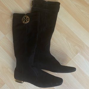 Tory Burch Outlet Size 8 boots gold detail
